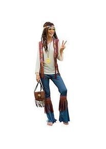 buttinette Hippie-Kostüm "Love & Peace" für Damen