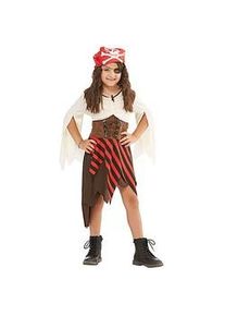 buttinette Piratin Kleid "Little Merle" für Kinder