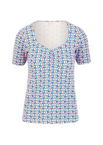 Blutsgeschwister Balconnet Feminin T-Shirt Damen - blau - Gr. L - Baumwolle/Elastan