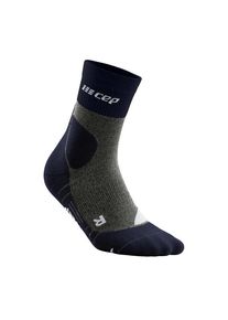 CEP Hiking Merino Mid-Cut Socks Kompressionssocken Damen Wandern (Gr III |schwarz)