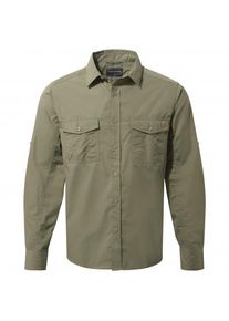Hemd Craghoppers Kiwi L/S Shirt Herren (Gr L |oliv)