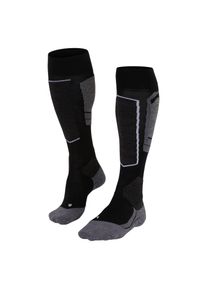 Falke Sk 4 Socken Damen - schwarz - Gr. 41-42 - Polypropylen/Merinowolle/Polyacryl