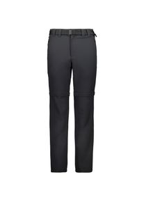 CMP Zipphose Herren - grau - Gr. 28 / kurz - Polyester/Elastan