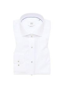 Eterna MODERN FIT Hemd in weiß strukturiert, weiß, 42