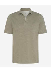 Brax Herren Poloshirt Style PEJO, Khaki, Gr. L