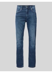 s.Oliver BLACK LABEL Slim Fit Jeans im 5-Pocket-Design Modell 'Nelio'