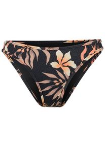 Billabong Coral Gardeners High Leg Bikini-Bottom Damen (Gr XL |schwarz)