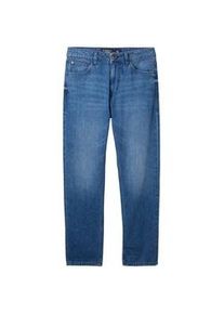 Tom Tailor Herren Comfort Straight Jeans, blau, Uni, Gr. 32/36