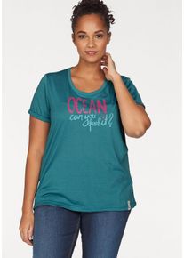 OCEAN SPORTSWEAR Große Größen T-Shirt Gr. 40/42 schwarz für Damen