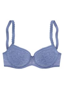 Lascana Große Größen Schalen-BH Gr. 85C lila für Damen