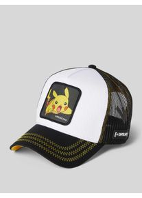 Capslab Trucker Cap mit Motiv-Badge Modell 'Pikachu'
