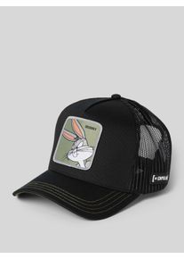 Capslab Trucker Cap mit Motiv-Badge Modell 'Bunny'