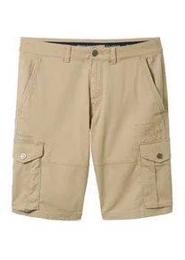 Tom Tailor Herren Cargo Shorts, braun, Uni, Gr. 30