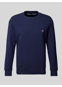 HOM Sweatshirt mit Label-Stitching