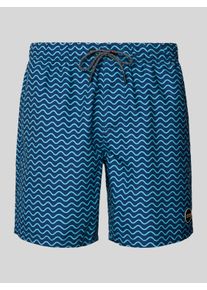 Shiwi Badehose mit Label-Badge Modell 'High Tide'