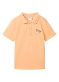 Tom Tailor Jungen Poloshirt mit Motivprint, orange, Motivprint, Gr. 92/98