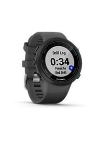 Garmin Sportuhr Swim 2 GPS-Schwimmuhr Grau, Silber