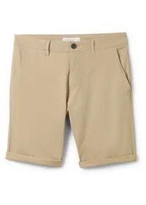 Tom Tailor Herren Slim Chino Shorts, braun, Uni, Gr. 33