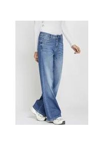 Thule Weite Jeans GANG "94Amelie Wide" Gr. 31 (40), N-Gr, blau (breeze wash) Damen Jeans Weite Bestseller