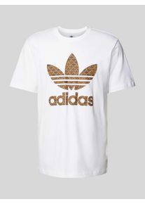 adidas originals T-Shirt mit Label-Print
