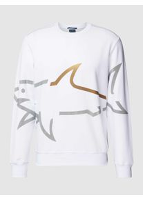 Paul & Shark Sweatshirt mit Logo-Print