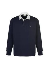 Rugby-Shirt Gant blau, 48