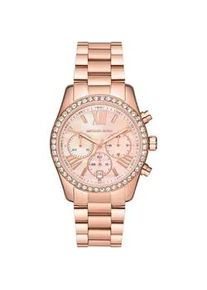 Chronograph Michael Kors "Lexington, MK7242" Armbanduhren rosegold (roségoldfarben) Damen Quarzuhr, Armbanduhr, Damenuhr, Stoppfunktion, Edelstahlarmband