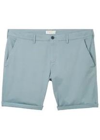 Tom Tailor Herren Plus - Chino Shorts, grün, Uni, Gr. 46