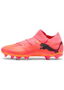 Puma Future 7 Match Fg/Ag Fußballschuhe Herren - rot - Gr. 44 1/2 - Mesh