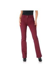 G3 Bootcuthose HEINE Gr. 24, Kurzgrößen, rot (bordeau) Damen Hosen Ausgestellte