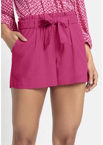 Lascana Shorts pink Gr. 36 für Damen. Figurumspielend
