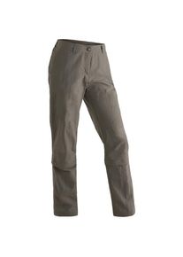 Trekkinghose Maier Sports Nicole Capri Damen (Gr 19 - Short |braun/grau)