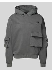 Pegador Boxy Fit Hoodie mit Cargotaschen Modell 'HARVEY TERRY'