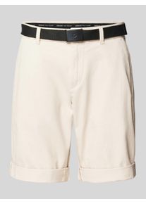 Tom Tailor Denim Regular Fit Chino-Shorts mit Gürtel