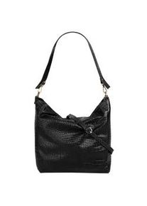 Shopper Samantha Look Gr. B/H/T: 39cm x 31cm x 13cm onesize, schwarz Damen Taschen echt Leder, Made in Italy