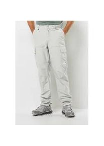 Trekkinghose Jack Wolfskin "BARRIER PANT M" Gr. 52, Normalgrößen, grau (cool-grey) Herren Hosen