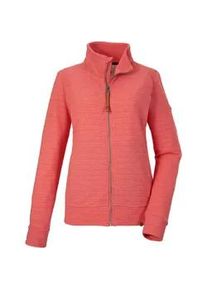 Fleecejacke G.I.G.A. DX BY KILLTEC "GS 102 WMN KNTFLC JCKT" Gr. 46, orange (koralle) Damen Jacken