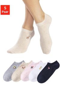 H.I.S. H.I.S Sneakersocken mehrfarbig Gr. 39-42 für Damen. Elastisch. Nachhaltig.