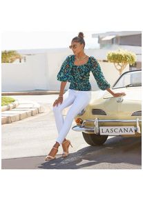 Lascana Chiffonbluse mehrfarbig Gr. 34 für Damen
