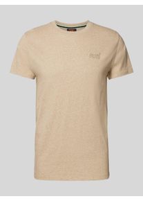 Superdry T-Shirt in Melange-Optik Modell 'Vintage Logo'