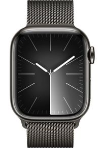 Apple Watch Series 9 GPS + Cellular 41mm Edelstahl Smartwatch NEU (4,1 cm/1,61 Z...