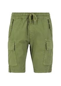 Sweatshorts Alpha Industries "Alpha Industries Men - Shorts Ripstop Jogger Short" Gr. XL, Normalgrößen, grün (moss grün) Herren Hosen