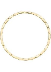 Collier Jobo Halsketten Gr. Edelstahl, L: 46cm, goldfarben Damen Edelstahl gold-farben 46 cm