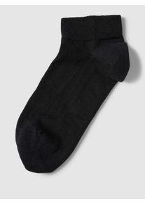 Falke Socken mit elastischem Rippenbündchen Modell 'Sensitiv London'