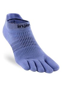 injinji Run Lightweight No-Show Laufsocken Women (Gr&ouml;&szlig;e M/L |lila/blau)