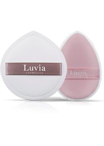 Luvia Cosmetics Puderquaste The Puffys - Duo Puff Kit - Elegance/Candy, Spar-Set, 2 tlg., Set aus Puderquaste und Kosmetikschwamm Pad, Das ultimative Duo für ein perfektes Finish, rosa|weiß