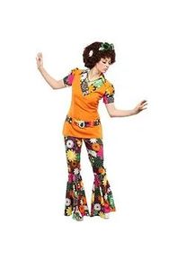 buttinette Hippie-Kostüm "Flower Power" für Damen