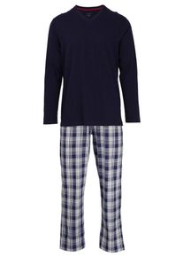 Bugatti Pyjama (2 tlg) für einen erholsamen Schlaf, blau
