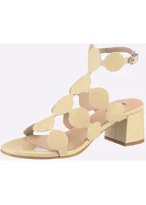 Sandalette Heine Gr. 36, beige Damen Schuhe