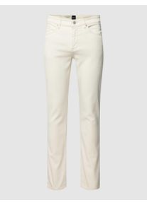 BOSS Slim Fit Jeans in unifarbenem Design Modell 'Delaware'